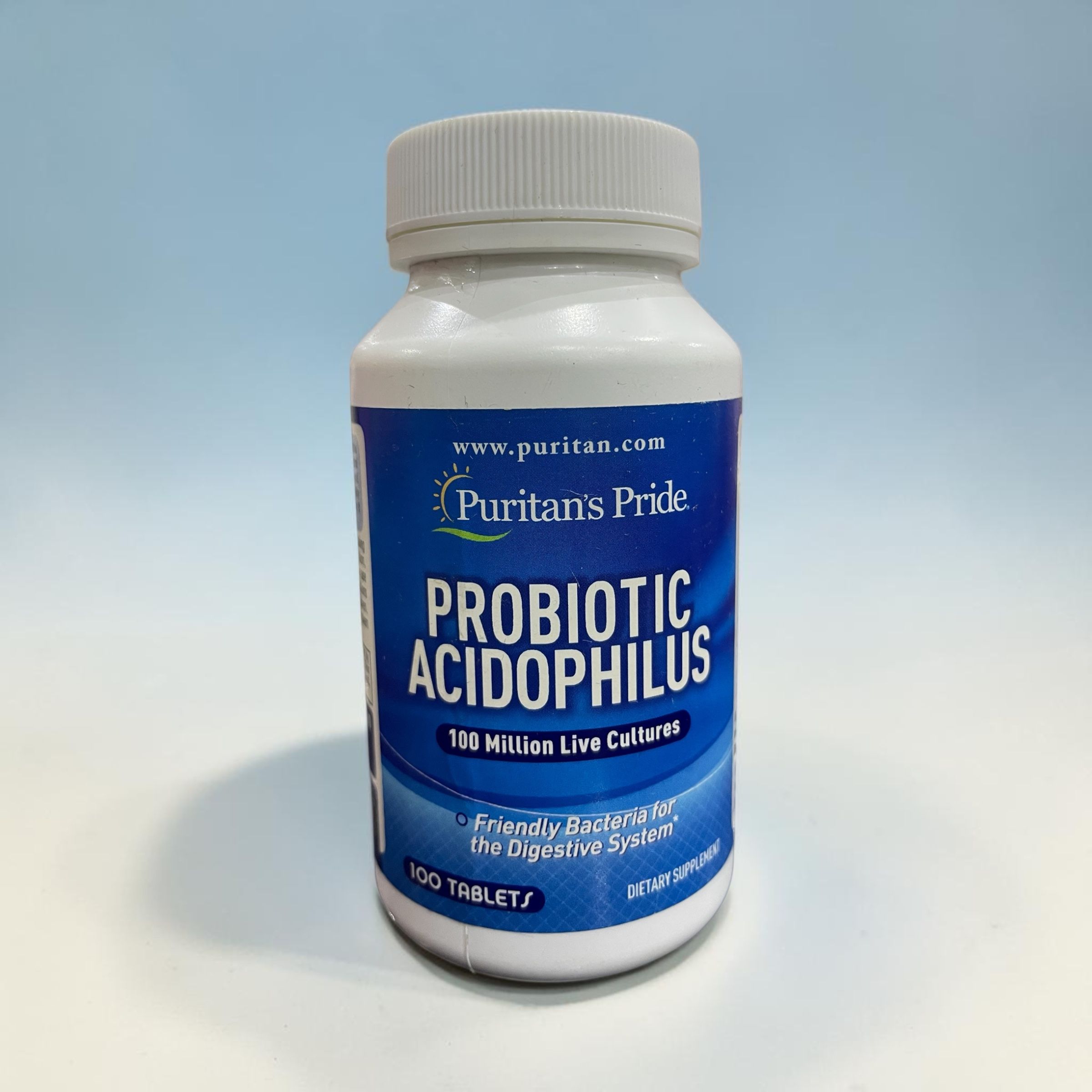 PURITANS PRIDE PROBIOTICS ACIDOPHILUS TABS X100